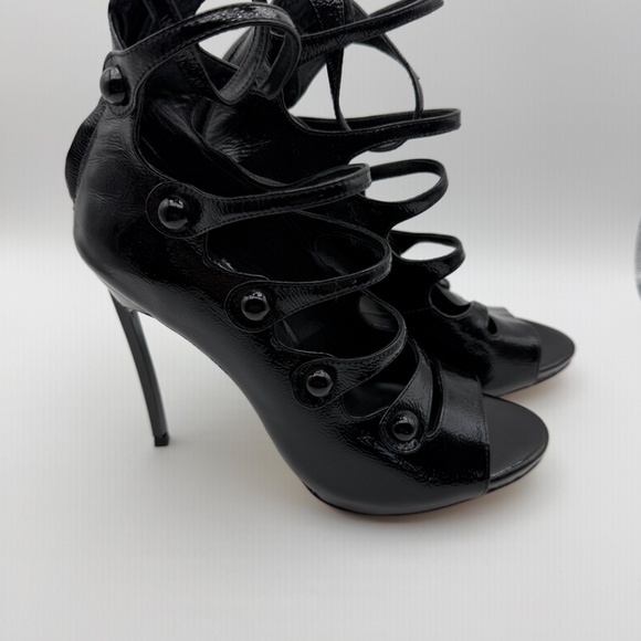 CASADEI BLADE STRAPPY PUMPS BOOTIES 41 NEW!!!! - Picture 6 of 10